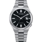 Citizen NJ0150-81E Watch, Automatic Black Dial Stainless Steel Tsuyosa Sapphire