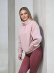 LeMieux Kali Quarter Zip Genser Pink