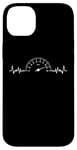 Coque pour iPhone 14 Plus Heartbeat Speedometer Auto Car Garage Racing Men Dad