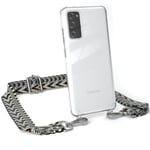 Phone chain for Samsung Galaxy S20 FE / S20 FE 5G Boho Cover Band Green / Black