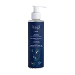 Hagi Ahoy Captain Gel Nettoyant Pour Le Visage Pour Hommes, 200 ml, Nettoie Le Sébum, Acide Hyaluronique, Bétaïne, Extrait D'Ambre, Antioxydants, Parfum Énergisant De Brise Marine