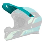 O'NEAL | Casque de vélo à visière de remplacement | VTT | Visière de remplacement pour le casque Fury Stage V.22 | Visière pour le casque Fury Stage V.22 | Adulte | Noir Petrol