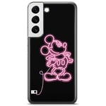 ERT GROUP Coque de téléphone Portable pour Samsung S22 Original et sous Licence Officielle Disney Motif Mickey 001 Parfaitement adapté à la Forme du téléphone Portable, Coque en TPU