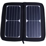 Chargeur De Batterie Solaire Pour Portable Conçu Avec Panneau Solaire Et Panneau Solaire, 12 Watt