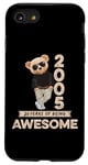 Coque pour iPhone SE (2020) / 7 / 8 Ours en peluche original 2005 pour homme et femme