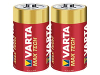 Varta Max Tech 04714 - Batteri 2 X C - Alkaliskt