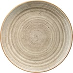 Bonna Aura Lot de 12 assiettes plates, couleur terre cuite, Ø : 170 mm, marron