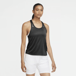 Nike Miler Race Tank Womens Extra Small Black Dri-Fit Breathable Run Training