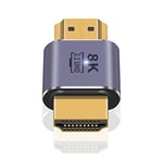 Maxhood HDMI Male to Male Adapter 8K, HDMI 2.1 Adapter 48Gbps UHD HDMI Connector Extender with LED Light, Supports 8K@60Hz 4K@120Hz 1080P HDMI Port for Laptop, DVD, TV, Monitors, PS5, (1pcs)