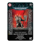 Games Workshop Warhammer 40k - Space Marine du Chaos Master of Executions 43-44 Noir