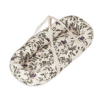 Garbo&Friends Plum Satin quilted babynest 43x87x16cm