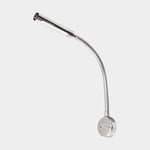 Casolux Kartlampa Malene, LED, 10 - 18 V, 2 0.5 W, 430 mm, med vitt / rött sken + USB-uttag, för väggmontage