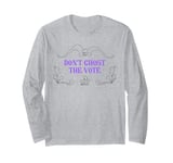 Halloween Politics Don't Ghost the Vote USA Election Long Sleeve T-Shirt