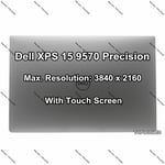 15.6" Dell XPS 15 9570 Precision 5530 LCD LED UHD Display Touch Screen Assembly