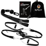 DH FitLife Sangle de Suspension pour tout le corps, Kit d'entraînement pour la musculation et l'entraînement à domicile, résistance corporelle pour la maison et les déplacements