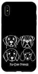 iPhone XS Max Dog Face Breeds Fur-Ever Friends Cute Puppy Pet Lover Case