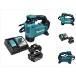 Makita - DMP181RT Compresseur/Gonfleur sans fil 11,1bar 18V + 2x Batteries 5,0 Ah + Chargeur