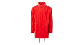 Veste impermeable coupe vent rains tracksuit rouge