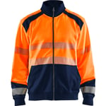 HIGH VIS SWEATSHIRT FULL ZIP O