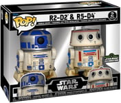 Figurine Funko Pop - Star Wars 4 : Un Nouvel Espoir - R2d2 & R5d4 - Pack (68750)