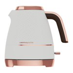 Beko WKM8307W Cosmopolis White & Rose Gold Dome Kettle