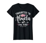 Promoted To Abuela 2025 Mothers Day Soon To Be Mom Pregnancy T-Shirt