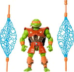 Masters of the Universe Origins Michelangelo Tortues du Château des Ombres Figurine articulée de héros dit Mikey collection Reptile Wars, association des Maîtres de l’Univers et des Tortues Ninja, JBN02