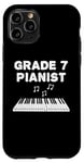 Coque pour iPhone 11 Pro Étudiant en piano, pianiste de 7e année, musicien