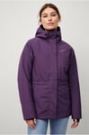 Áhkká - Skidjacka Outdoor Jacket Padded - Lila