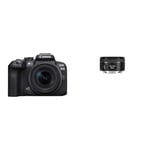 Canon EOS R10 Appareil Photo Hybride Format APS-C 242 Mpix Noir + Objectif RF-S 18-150mm F35-63 is STM Noir & Objectif EF 50mm f/1,8 STM pour Monture EF (Portrait, Reportage)