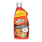 Mr Muscle Drain Unblocker, Sink & Drain Cleaner, Fast Acting Heavy Duty Drain Gel, Dissolves Clogs, Works 3x Better Than Bleach, Safe for All Pipes, 500ml