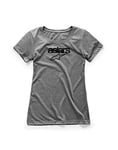 Alpinestars Women's Heritage Blaze Tee t-Shirt Logo Manches Courtes Coupe Moderne Femme Women's Heritage Blaze Tee Grey Heather FR: S (Taille Fabricant: S)