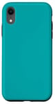 Coque pour iPhone XR Coque turquoise