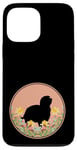 Coque pour iPhone 13 Pro Max Coton De Tulear - Chien Maman Papa Floral Fleur Mignon Jolie