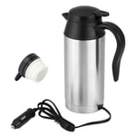 12 Volt 600ml Stainless steel Camping, Festival, Motorhome in car travel kettle