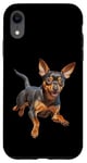 Coque pour iPhone XR MIN PIN Pinscher MinPin Chiot miniature