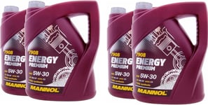 MANNOL Energy Premium Fully Synthetic Engine Oil 5W-30 C3 DPF, x 5 Litres4