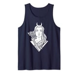 Artemis Wild Goddess of Hunt Greek Mythology Ancient Hunter Tank Top