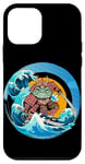 Coque pour iPhone 12 mini Art ninja japonais et grenouille samouraï japonaise