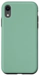 Coque pour iPhone XR Couleur vert foncé