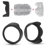 EW-73C Quality Plastic Camera Lens Hood Shade For EF S 10-18mm F4.5-5. Set