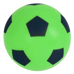 Childrens Foam Football Indoor Sporting Toys 19.4cm Ball Green