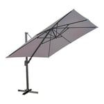 Parasol Amicasa 3 x 3 M Roma Gris