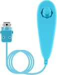 Manette Nunchuck Filaire Basée Sur Le Mouvement Pour Nintendo Wii Console Jeu Vidéo Couleur Bleu