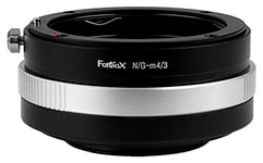 Fotodiox Lens Mount Adapter, Nikon G-type to Micro 4/3 Olympus PEN and Panasonic Lumix Cameras
