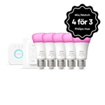 Philips Hue - Startpaket Vit/Färg Ambiance E27 -(2pk)