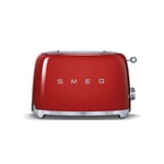 Smeg-Smeg Brødrister 2 skiver, Rød