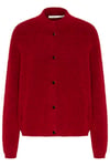 Alphagz Short Cardigan - Haute Red Melange