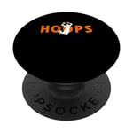 Hoops Ballon de basket amusant pour entraîneur PopSockets PopGrip Interchangeable