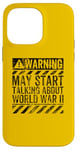 iPhone 14 Pro Max Funny Warning Sign May Start Talking About World War II Case